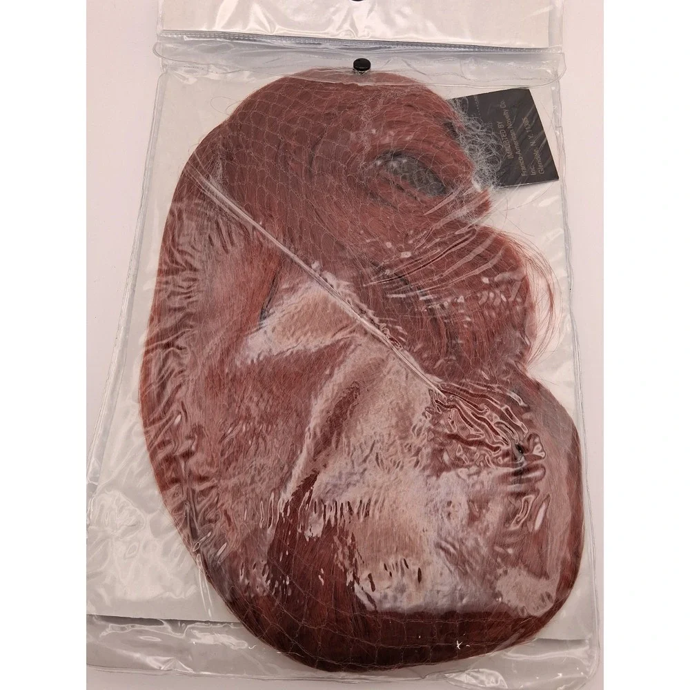 Michelle's Wig Collection Y2K Peggy Sue Natural Red Wig Unisex Halloween NEW